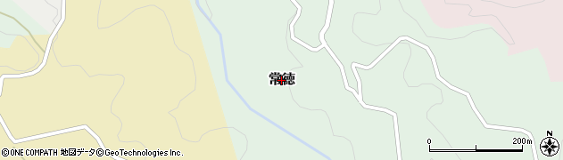 石川県津幡町（河北郡）常徳周辺の地図