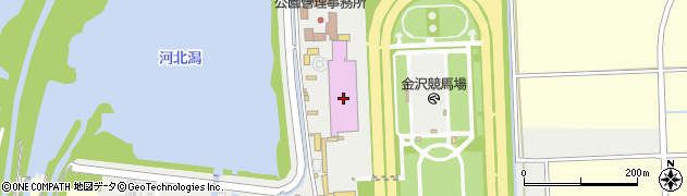 金沢競馬場周辺の地図