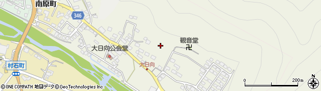 長野県須坂市大日向町周辺の地図