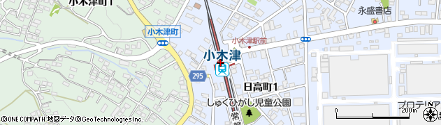 茨城県日立市周辺の地図