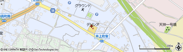 有限会社クリーニング黒岩　アップルランド須坂井上店周辺の地図