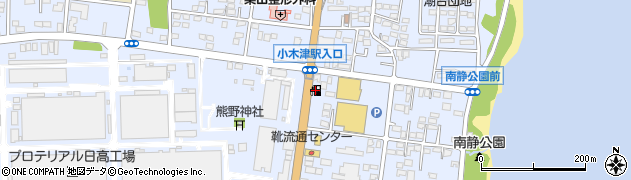 ＥＮＥＯＳ小木津ＳＳ周辺の地図