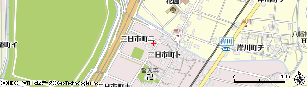 石川県金沢市二日市町（ニ）周辺の地図