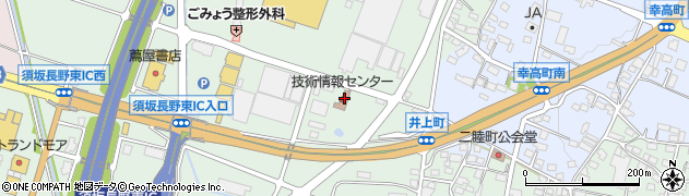 須坂市技術情報センター周辺の地図