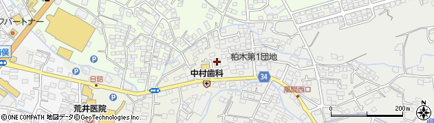 株式会社平和マネキン　長野営業所周辺の地図