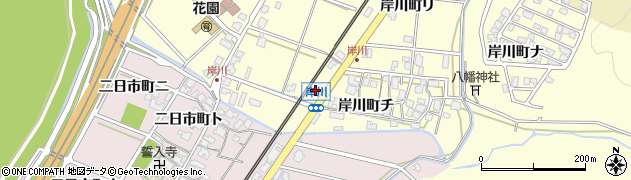 石川県金沢市岸川町チ75周辺の地図