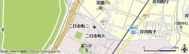 石川県金沢市二日市町ニ74周辺の地図