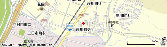 石川県金沢市岸川町チ13周辺の地図