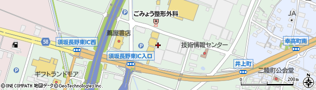 株式会社オグチ塗料　長野営業所周辺の地図