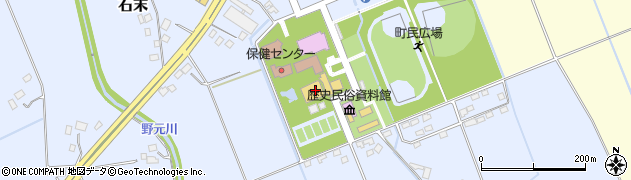 高根沢町役場町民広場　保健センター周辺の地図