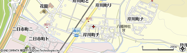 石川県金沢市岸川町チ14周辺の地図