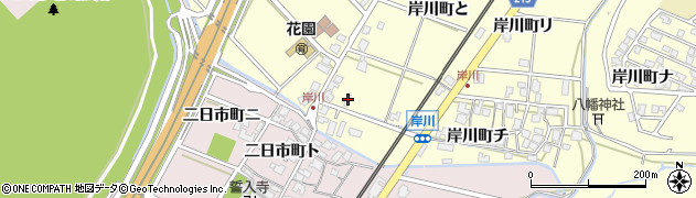 石川県金沢市岸川町へ20周辺の地図