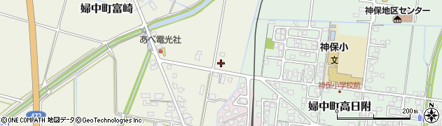 富山県富山市婦中町富崎1608周辺の地図