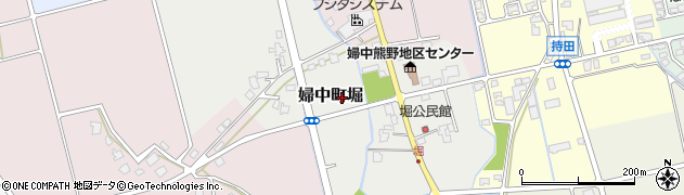 富山県富山市婦中町堀周辺の地図