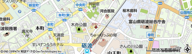 本町口周辺の地図