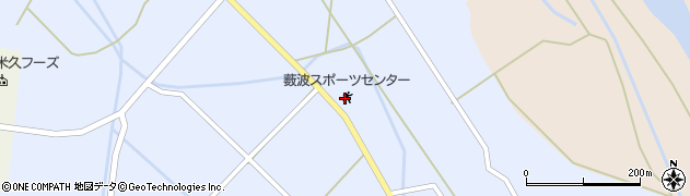 小矢部市立薮波スポーツセンター周辺の地図