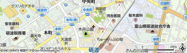 富山県砺波市表町3周辺の地図