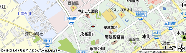 富山県砺波市永福町5周辺の地図