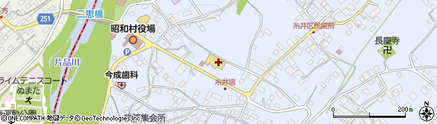 コメリハード＆グリーン昭和店周辺の地図