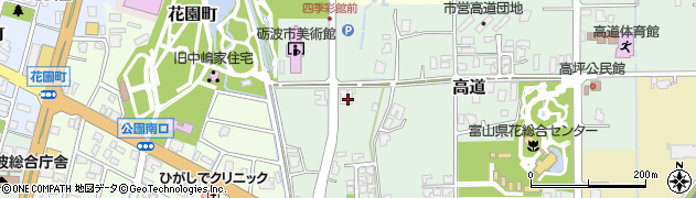 柿里花御堂周辺の地図
