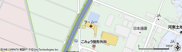 ラ・ムー須坂長野東インター店周辺の地図