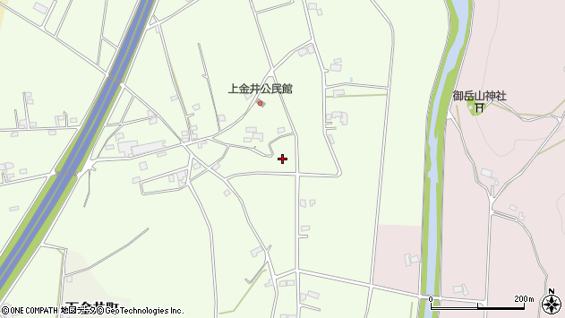 〒321-2115 栃木県宇都宮市上金井町の地図