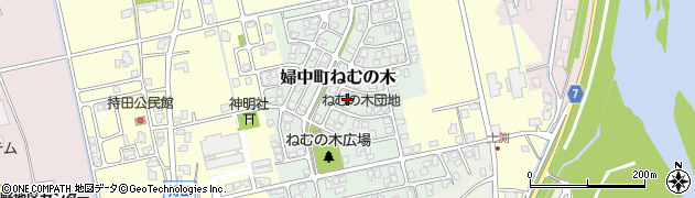 富山県富山市婦中町ねむの木周辺の地図