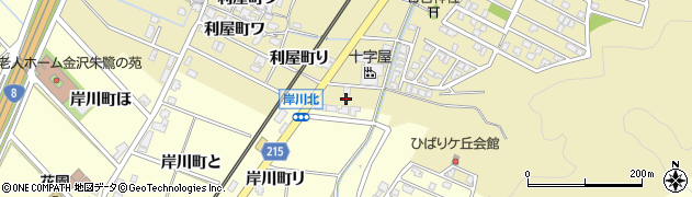 石川県金沢市利屋町り25周辺の地図