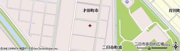 石川県金沢市才田町市周辺の地図