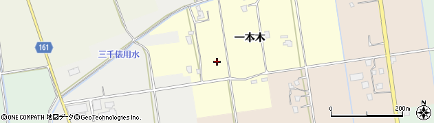 富山県立山町（中新川郡）一本木周辺の地図