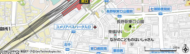 ピザーラ　長野東口店周辺の地図