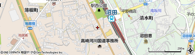 沼田駅前郵便局 ＡＴＭ周辺の地図