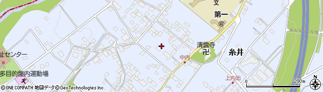 群馬県昭和村（利根郡）糸井周辺の地図