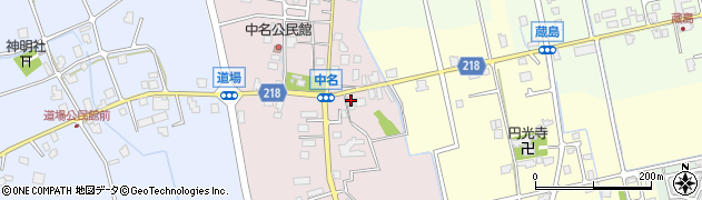 富山県富山市婦中町中名189周辺の地図