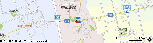富山県富山市婦中町中名周辺の地図
