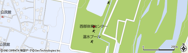 砺波総合運動公園　砺波市野球場・電話受付周辺の地図