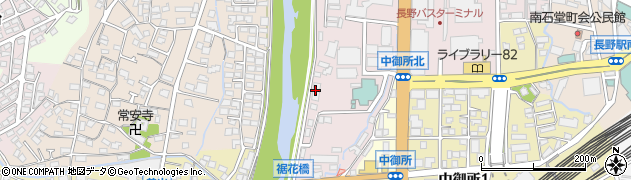 日本年金機構　長野南年金事務所周辺の地図