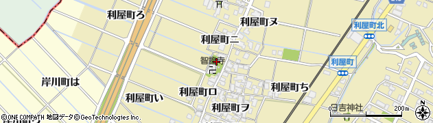 石川県金沢市利屋町ハ68周辺の地図