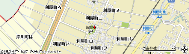 石川県金沢市利屋町ハ67周辺の地図
