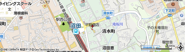 株式会社トヨタレンタリース群馬沼田駅前店周辺の地図