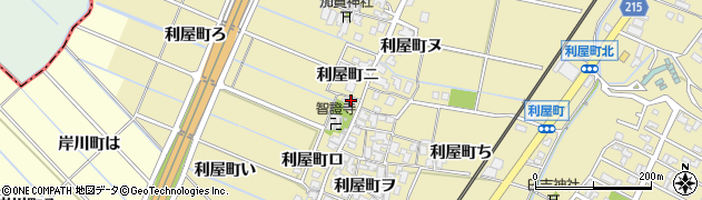 石川県金沢市利屋町ハ65周辺の地図