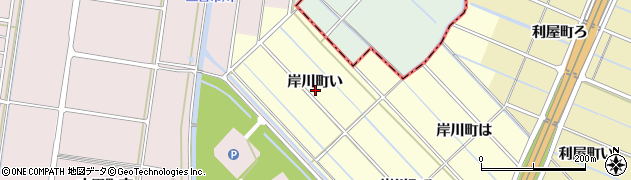 石川県金沢市岸川町い周辺の地図