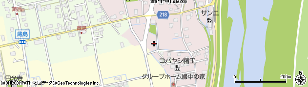 富山県富山市婦中町添島周辺の地図