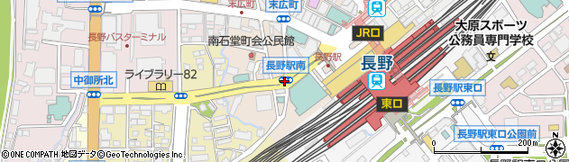 駅南周辺の地図