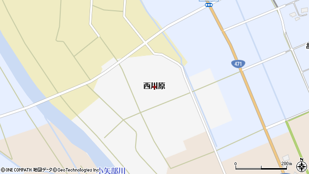 〒932-0104 富山県小矢部市西川原の地図