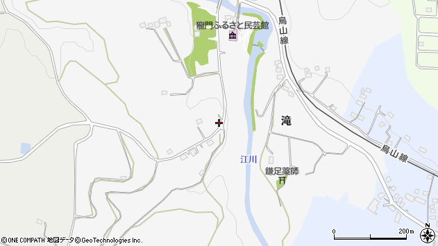 〒321-0633 栃木県那須烏山市滝の地図
