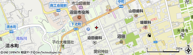 のんき 初音寿司周辺の地図