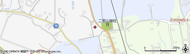 栃木県日光市小代3周辺の地図
