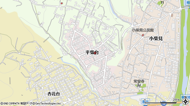 〒380-0946 長野県長野市平柴台の地図