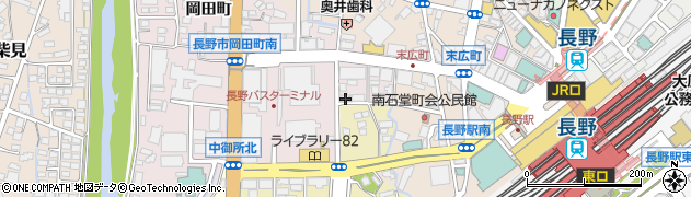 長野県長野市中御所225周辺の地図